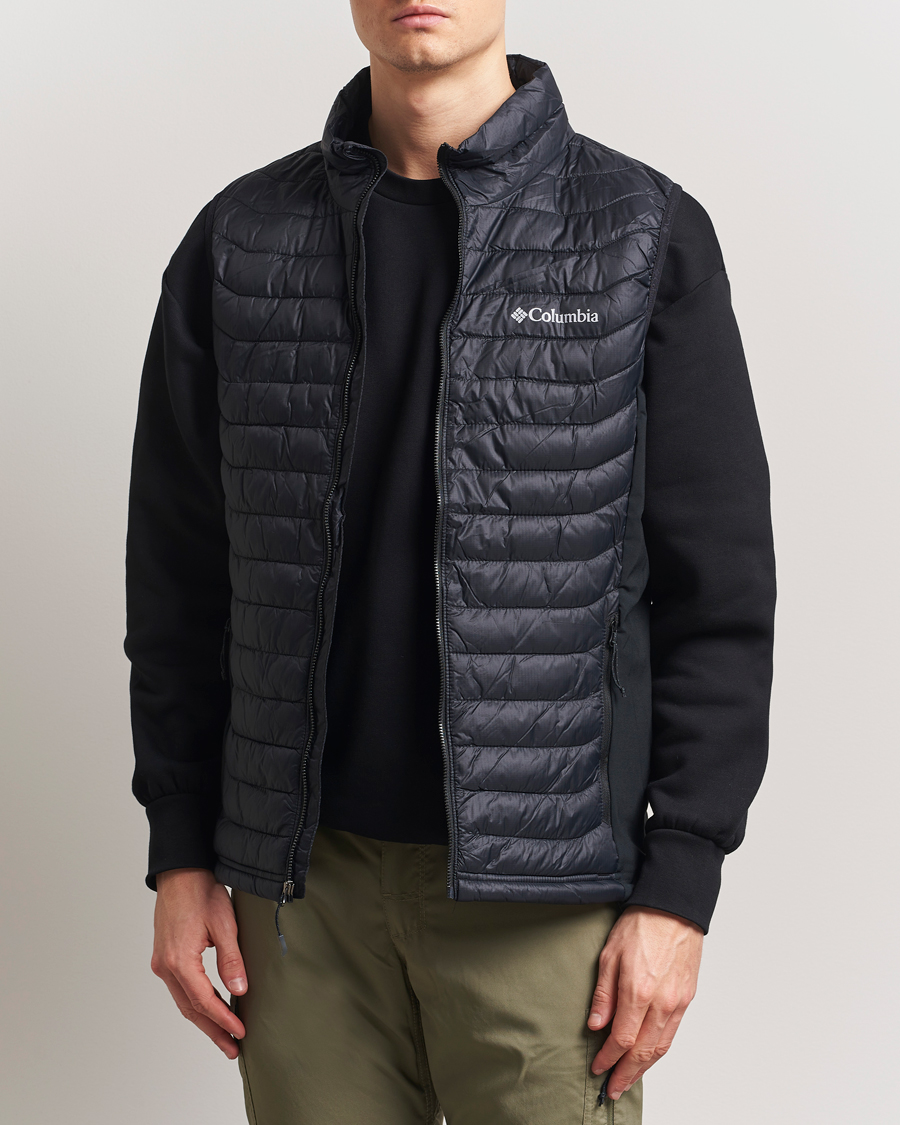 Heren | Gilets | Columbia | Powder Pass Hybrid Vest Black