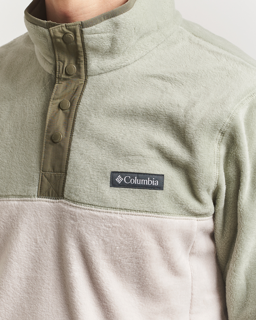 Heren | Truien | Columbia | Steens Mountain Half Zip 2.0 Fleece Dark Stone/Safari