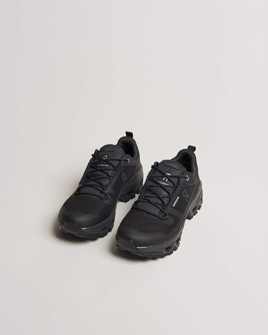 Heren | On Cloudrock Low Black/Black | On | Cloudrock Low Black/Black