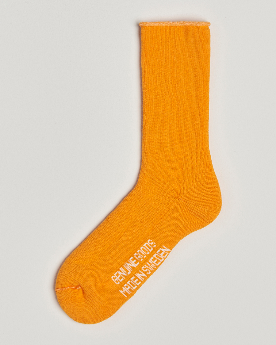 Heren | Ondergoed | Sweyd | Cotton Cabin Socks Safety Orange