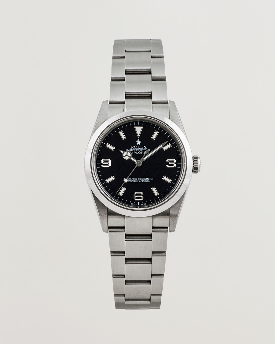 Heren | Rolex Pre-Owned Explorer 114270 | Rolex Pre-Owned | Explorer 114270