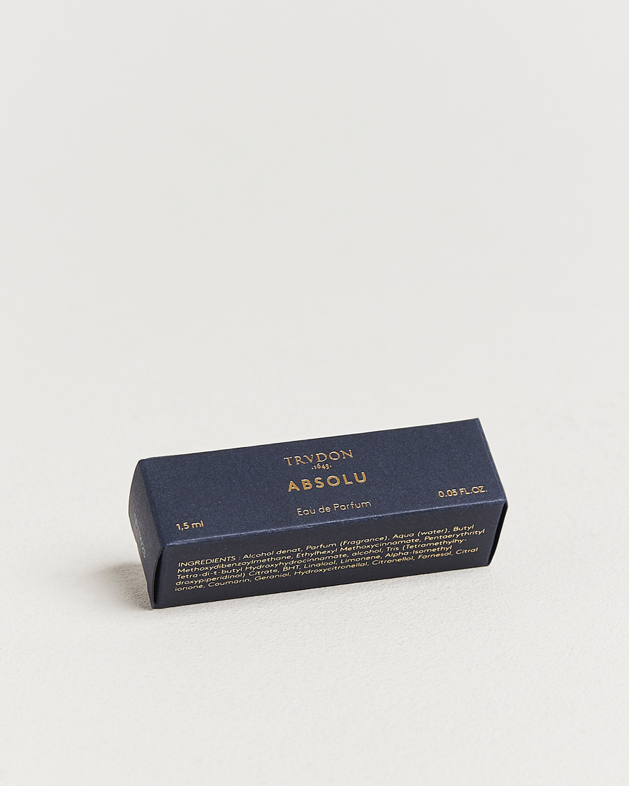 Heren | Geuren | Trudon | Absolu Sample 1,5ml