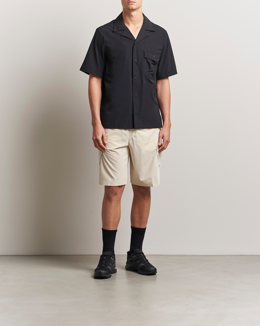 Heren | Overhemden | Oakley | Cuban Collar Short Sleeve Shirt Blackout