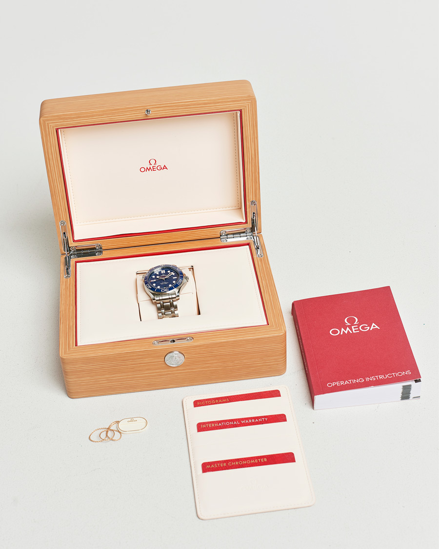 Heren | Omega Pre-Owned Seamaster Diver 300M Steel Blue | Omega Pre-Owned | Seamaster Diver 300M Steel Blue