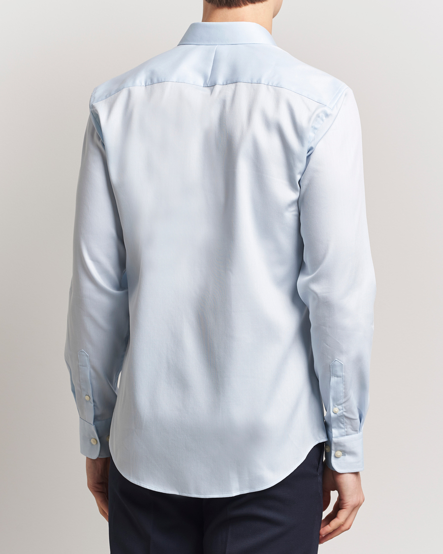 Heren | Overhemden | Tiger of Sweden | Adley Cotton Shirt Light Blue