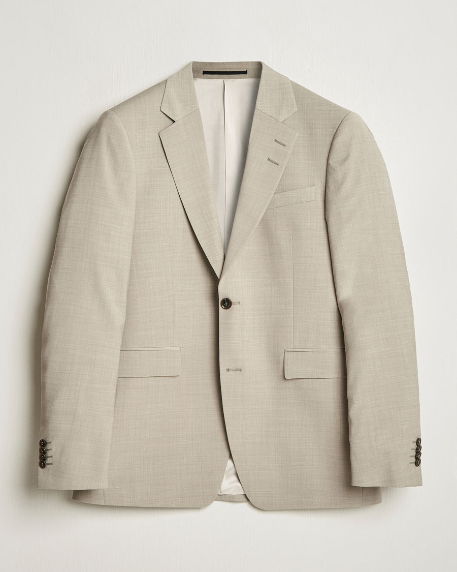Heren | Blazers | Tiger of Sweden | Justin Wool Blazer Sand