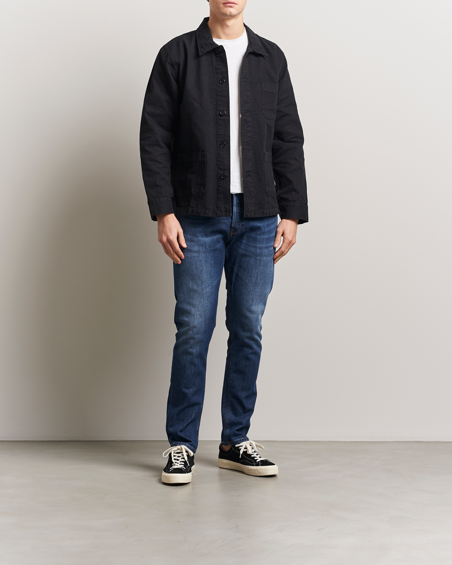 Heren | Jeans | Dondup | Icon Regular Fit Jeans Dark Blue