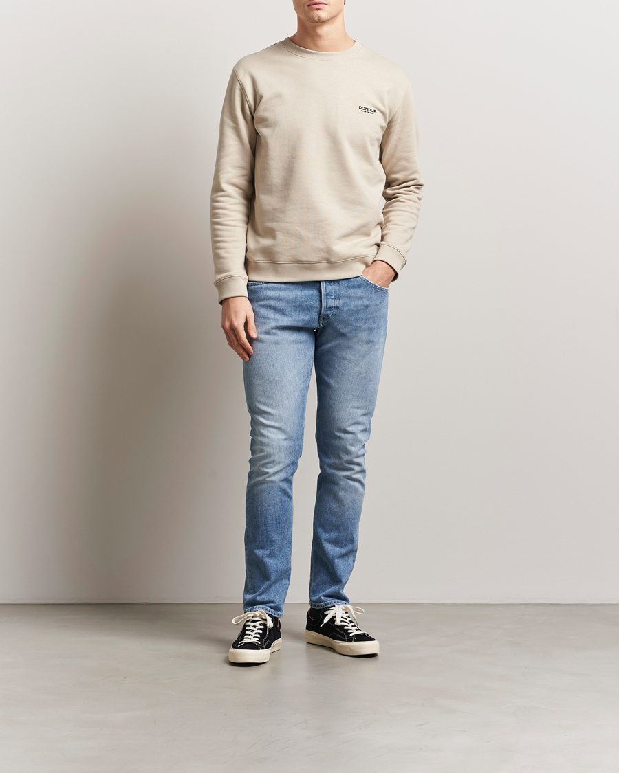 Heren | Jeans | Dondup | Icon Regular Fit Jeans Light Blue
