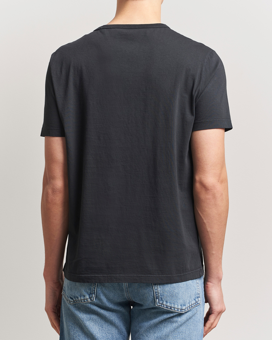 Heren | T-shirts | Dondup | Pocket Crew Neck T-Shirt Black