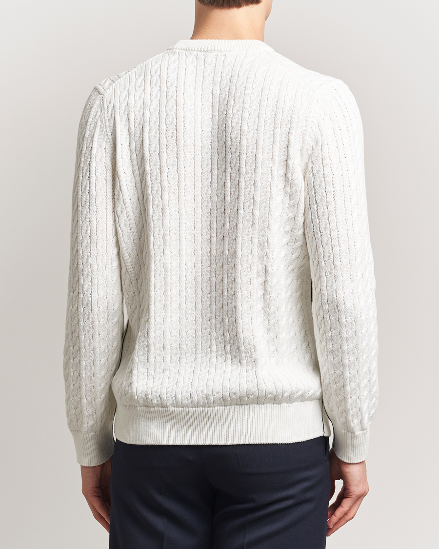 Heren | Truien | Lacoste | Cotton Cable Sweater Flour