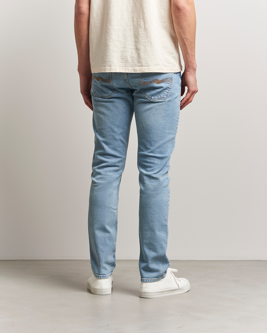 Heren | Jeans | Nudie Jeans | Lean Dean Jeans Blue Noise
