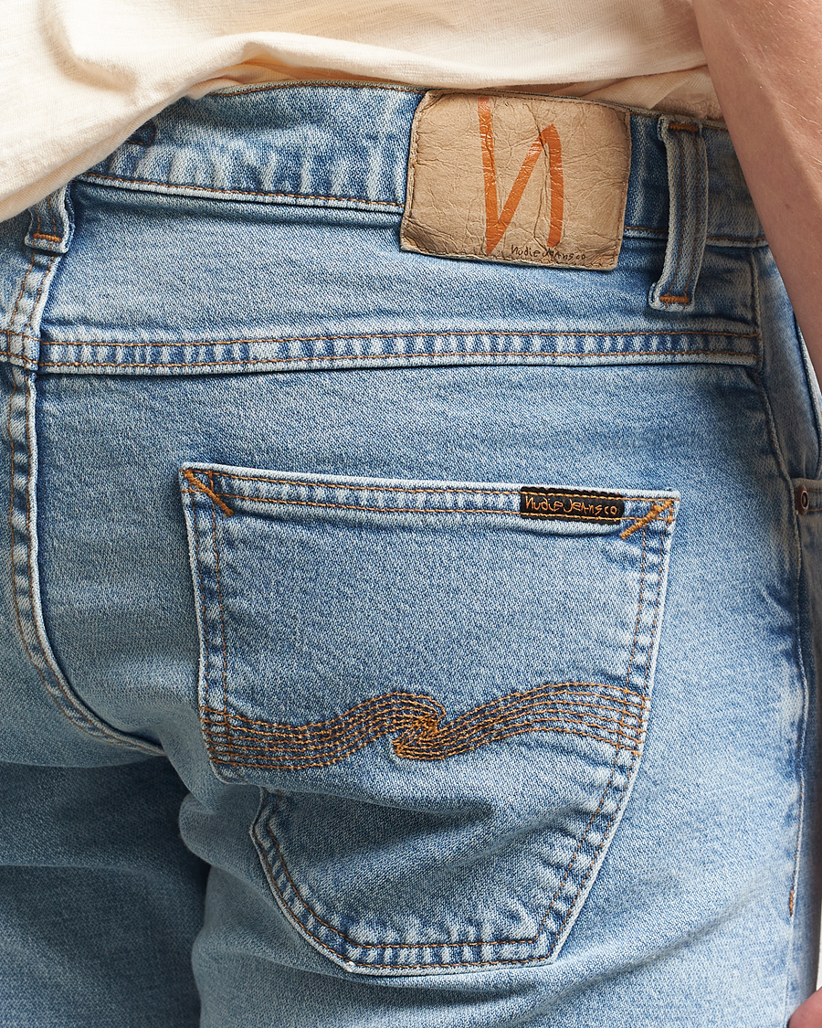 Heren | Jeans | Nudie Jeans | Lean Dean Jeans Blue Noise