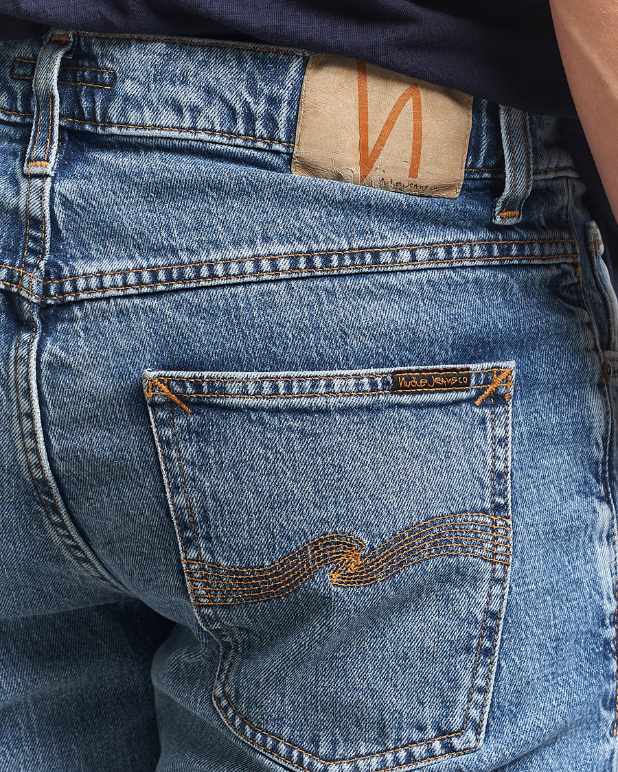 Heren | Jeans | Nudie Jeans | Solid Ollie Jeans Worn Vintage