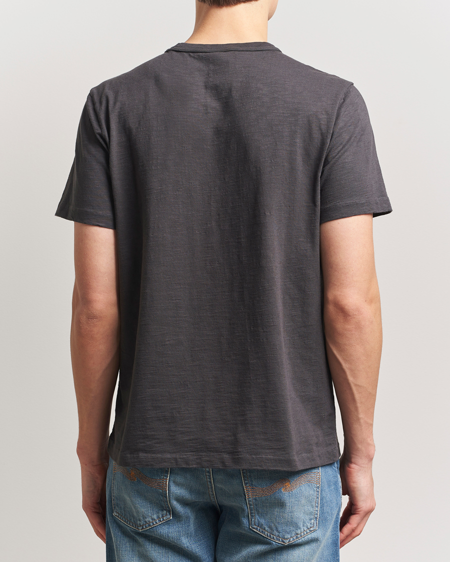 Heren | T-shirts | Nudie Jeans | Roy Heavy Slub T-Shirt Antracite
