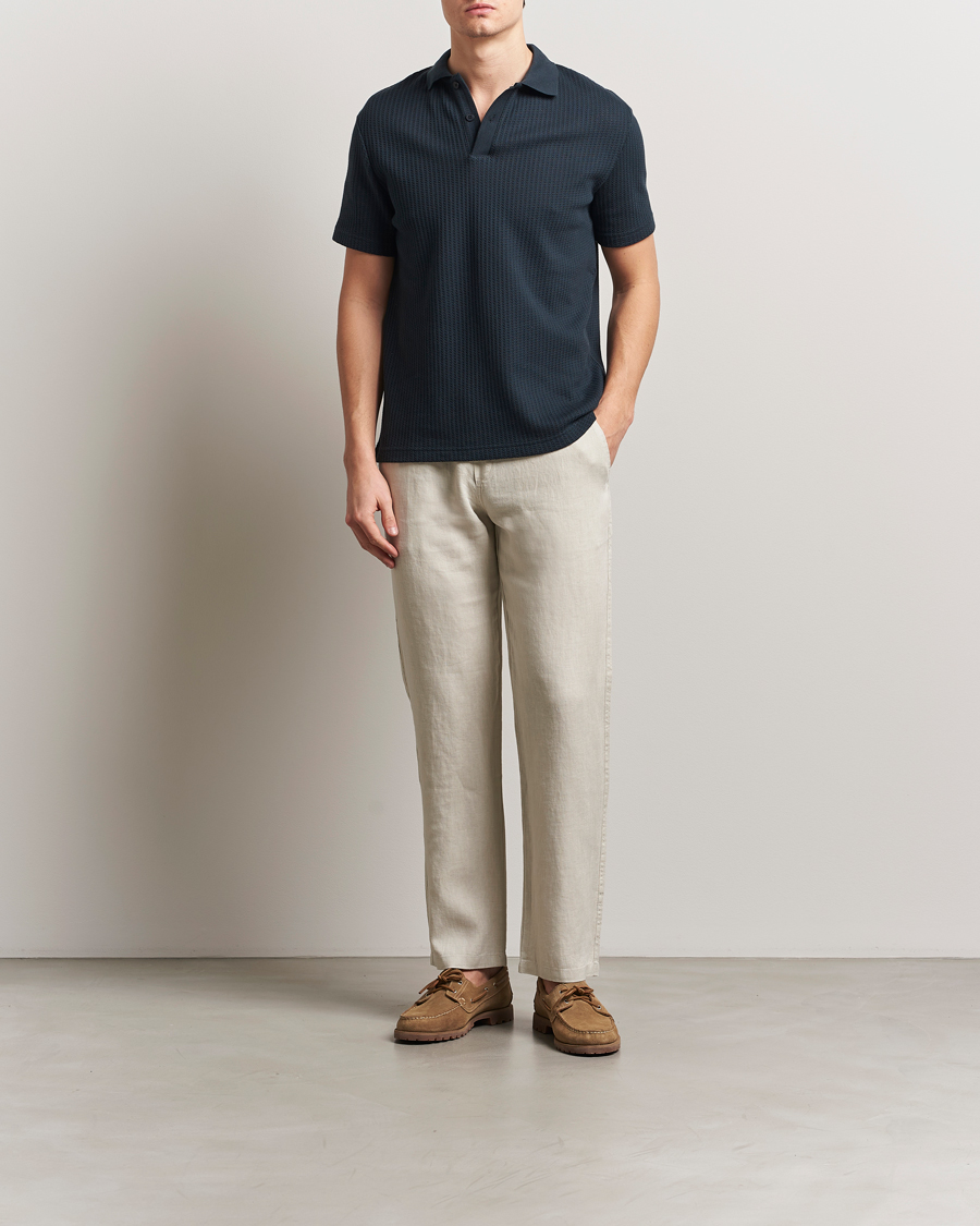 Heren | Broeken | Samsøe Samsøe | Jabari Linen Drawstring Trousers Moonstruck
