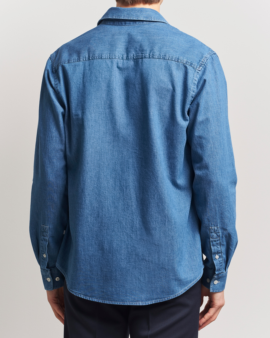 Heren | Overhemden | Samsøe Samsøe | Ryan Chambray Shirt Light Blue