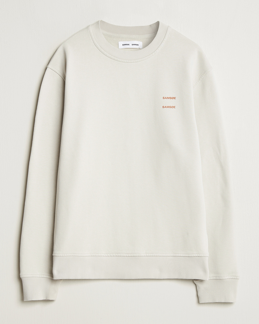 Heren | Truien | Samsøe Samsøe | Joel Organic Cotton Sweatshirt Moonstruck