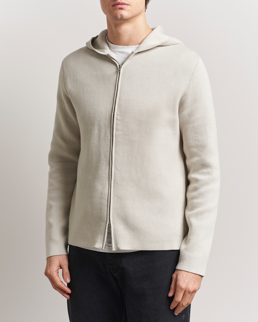 Heren | Truien | Samsøe Samsøe | Niklas Full Zip Hoodie Moonstruck