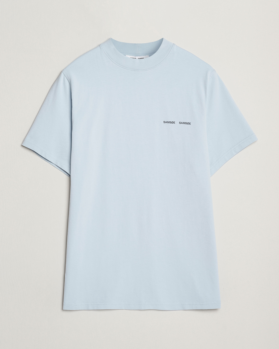 Heren | T-shirts | Samsøe Samsøe | Norsbro Organic Cotton T-Shirt Skyway