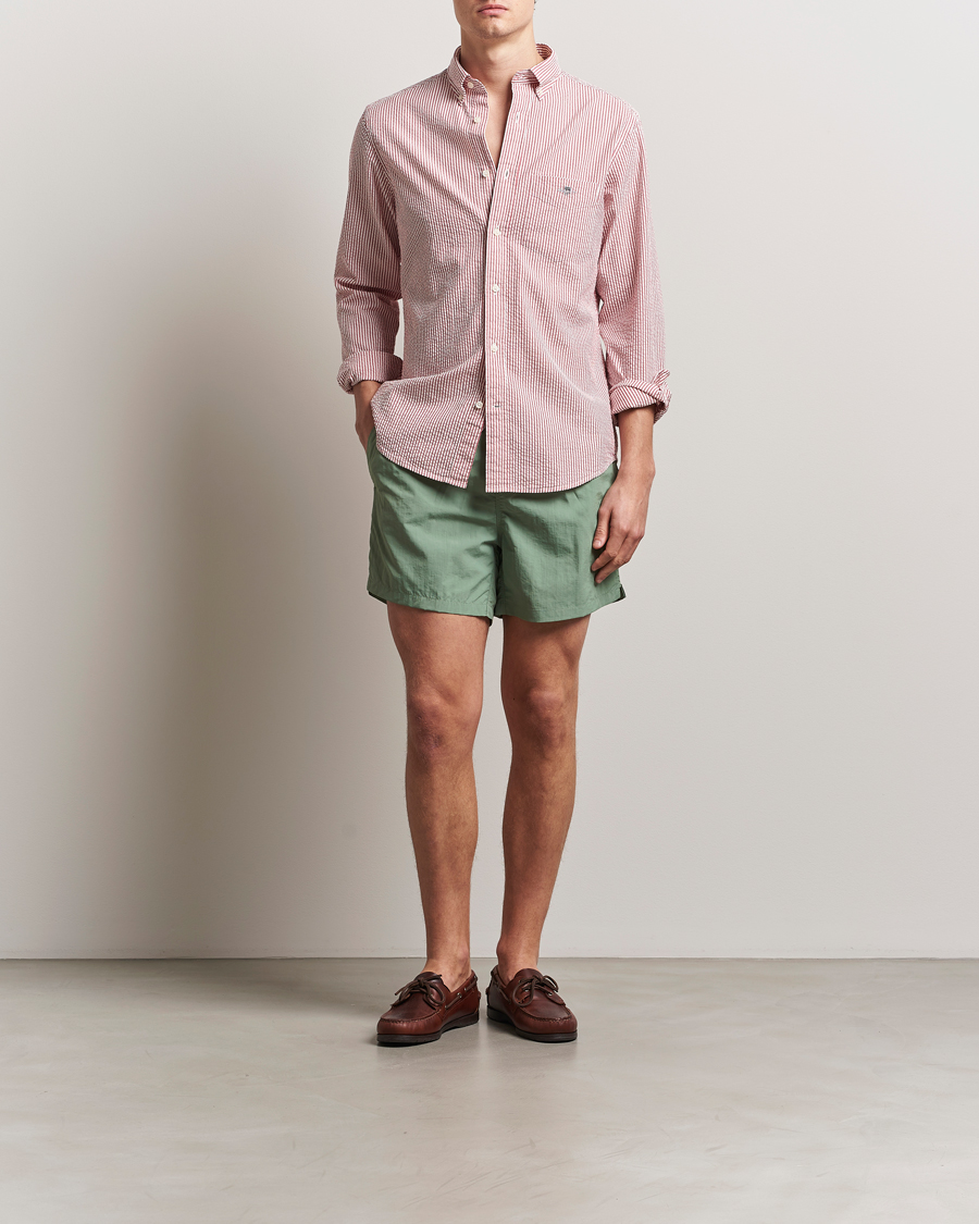 Heren | Zwembroek | GANT | Basic Swimshorts Kalamata Green