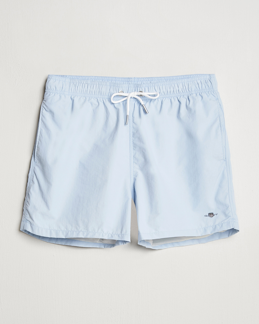 Heren | Zwembroek | GANT | Basic Swimshorts Fresh Blue