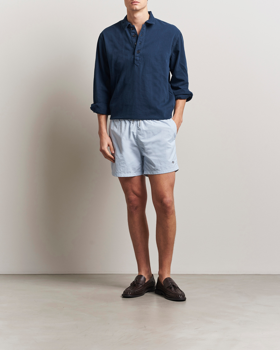 Heren | Zwembroek | GANT | Basic Swimshorts Fresh Blue