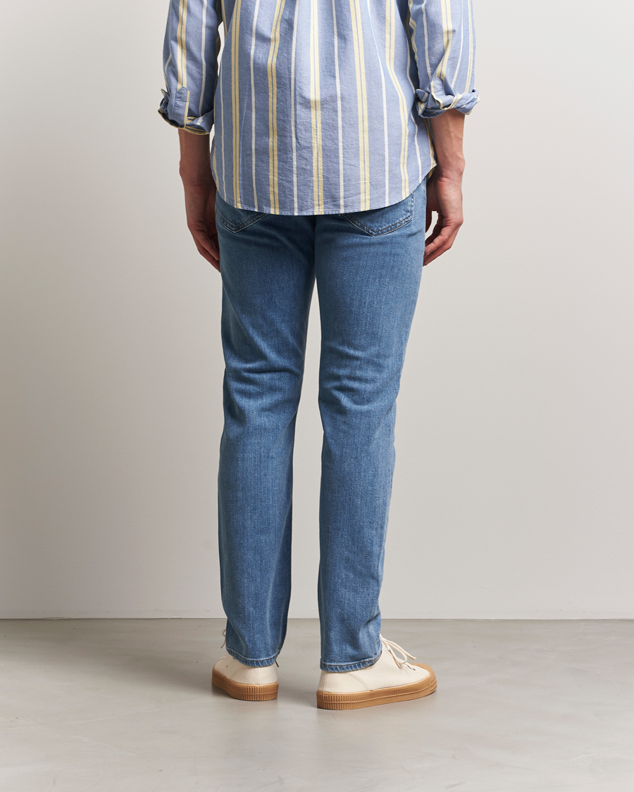 Heren | Jeans | GANT | Regular Fit Jeans Mid Blue Worn In