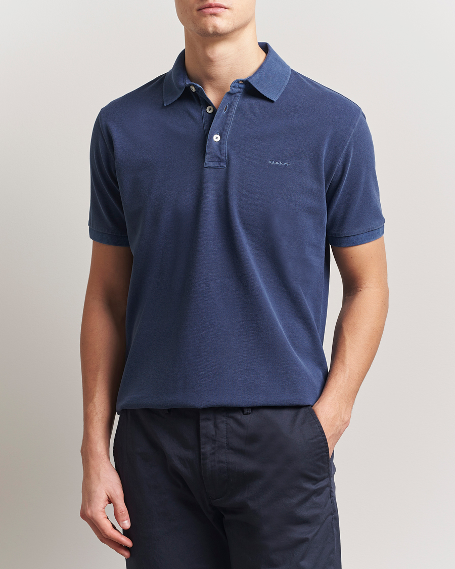 Heren | Polo's | Gant | Sunfaded Polo Persian Blue