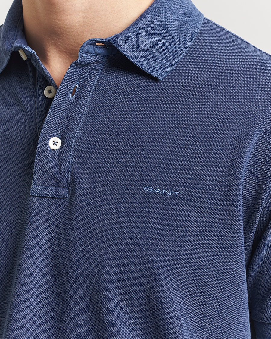 Heren | Polo's | Gant | Sunfaded Polo Persian Blue