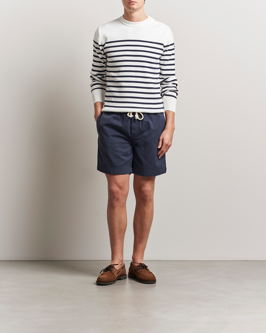 Heren | Korte broek | GANT | Regular Sunfaded Drawstring Shorts Evening Blue