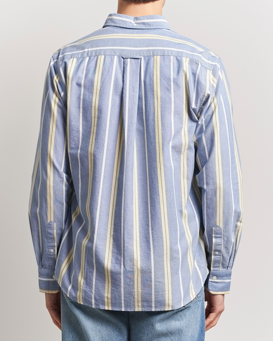 Heren | Overhemden | GANT | Regular Fit Archive Oxford Striped Shirt Rich Blue
