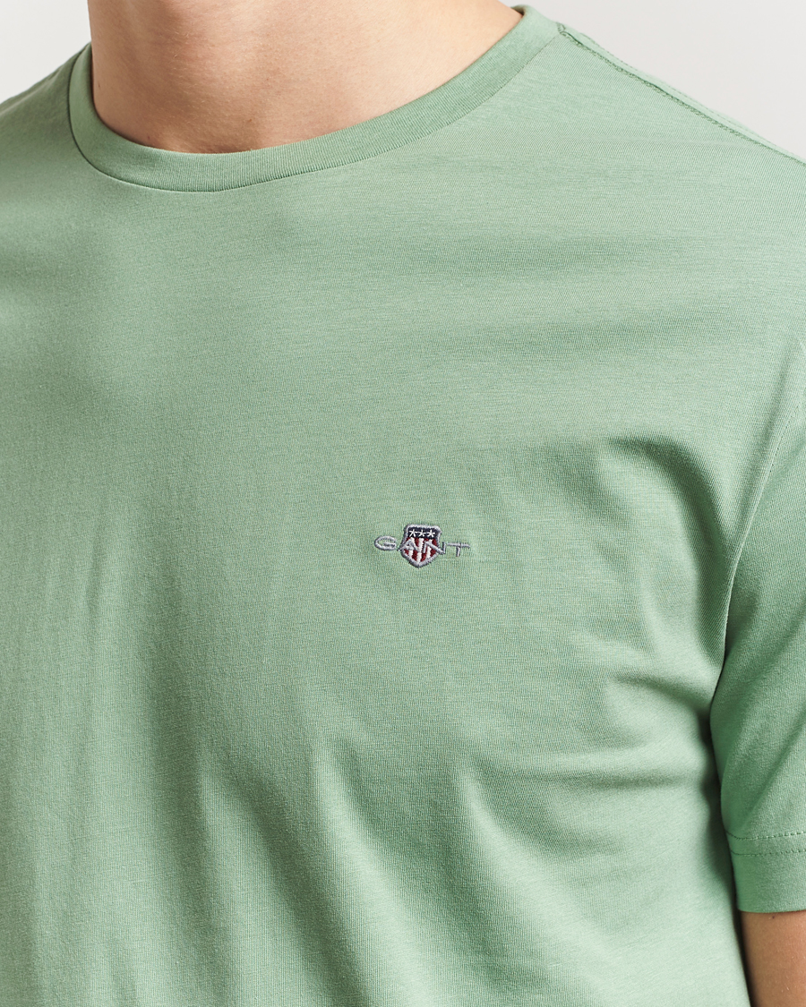 Heren | T-shirts | GANT | The Original T-Shirt Kalamata Green