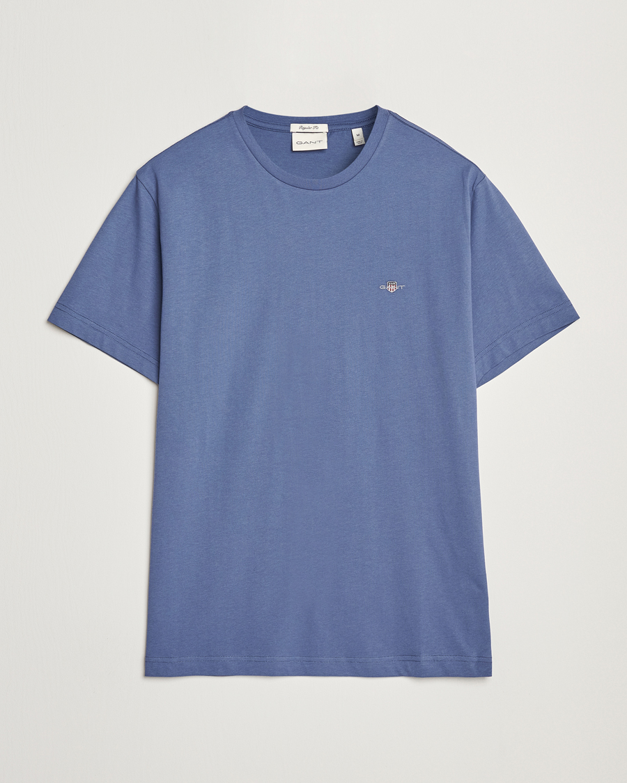 Heren | T-shirts | GANT | The Original T-Shirt Dusty Navy