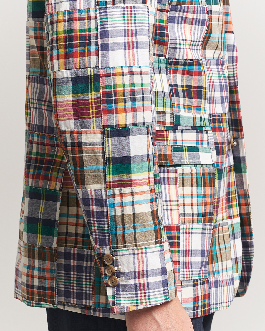 Heren | Blazers | GANT | Regular Fit Patchwork Blazer Multi