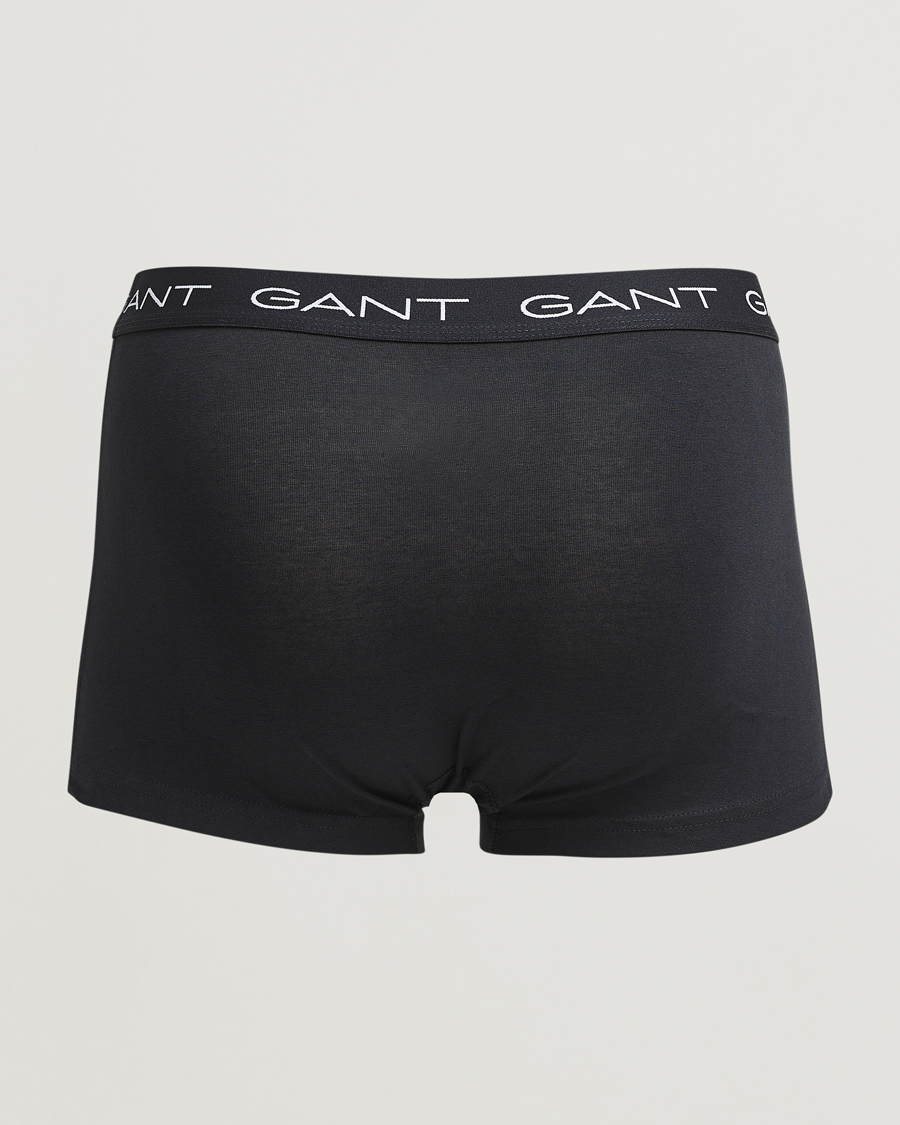 Heren | Ondergoed | Gant | 3-Pack Trunks Black