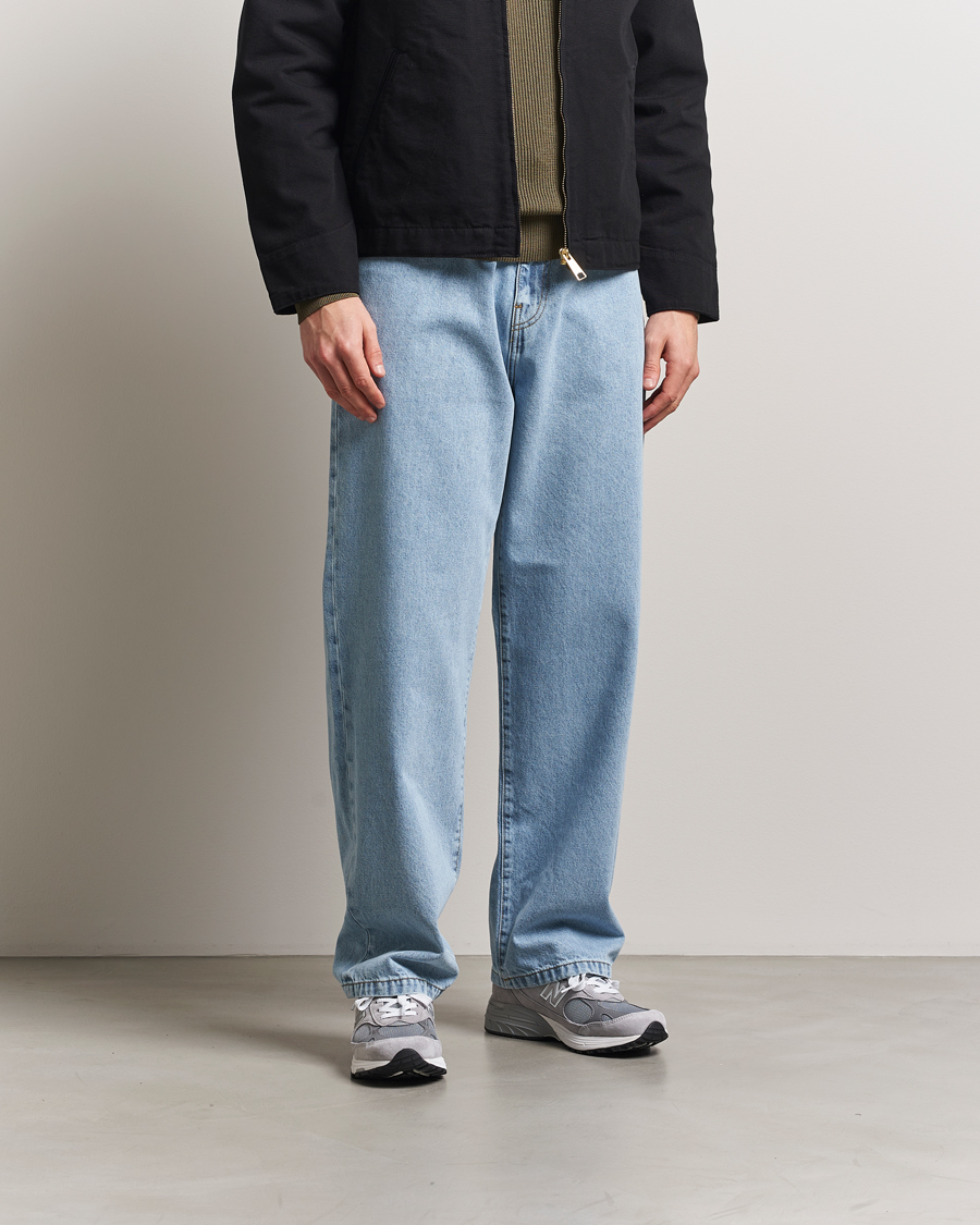 Heren | Jeans | Carhartt WIP | Landon Pant Robertson Denim Blue Bleached