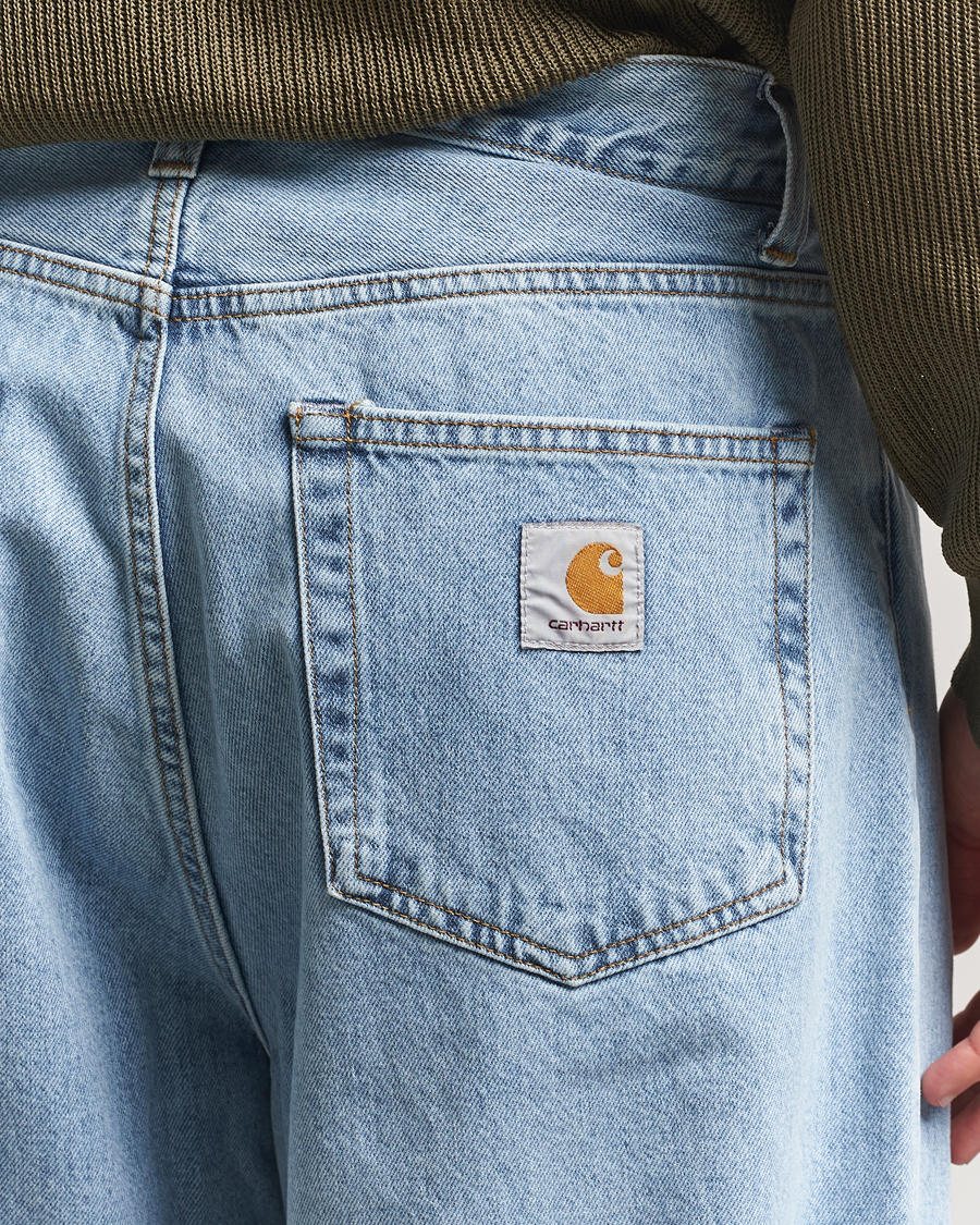 Heren | Jeans | Carhartt WIP | Landon Pant Robertson Denim Blue Bleached