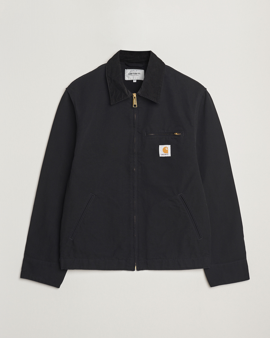 Heren | Jassen | Carhartt WIP | Detroit Jacket Dearborn Canvas Black