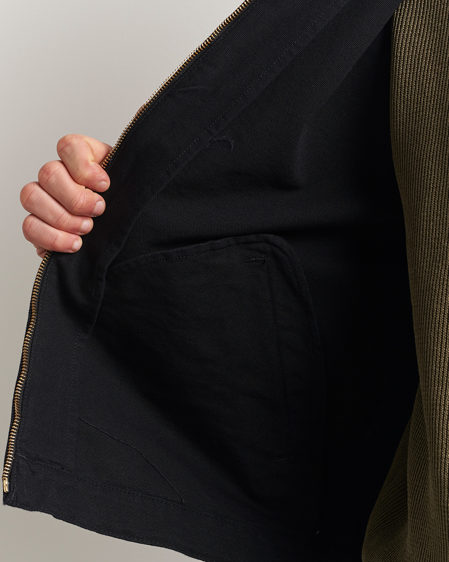 Heren | Jassen | Carhartt WIP | Detroit Jacket Dearborn Canvas Black
