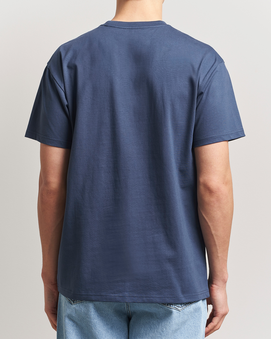 Heren | T-shirts | Carhartt WIP | Chase Short Sleeve T-Shirt Dusky Blue