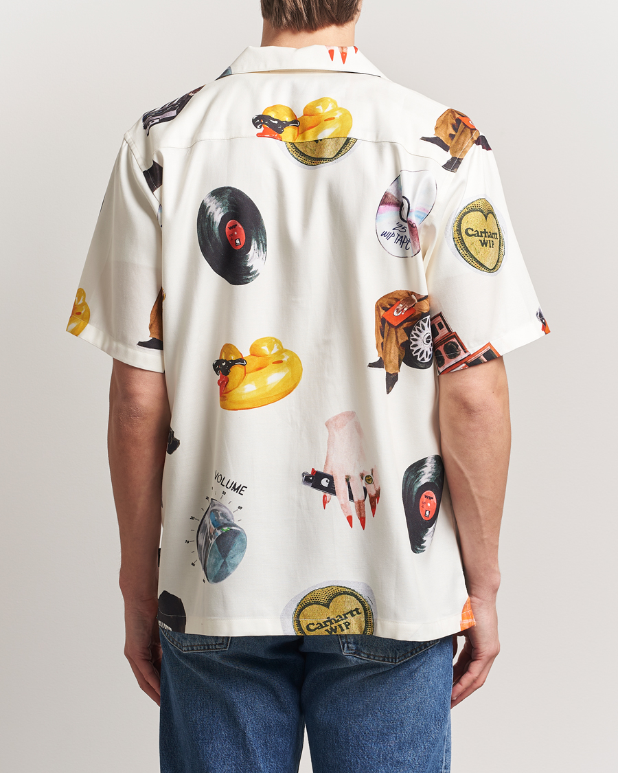 Heren | Overhemden | Carhartt WIP | Jacob Rochester Printed Shirt White