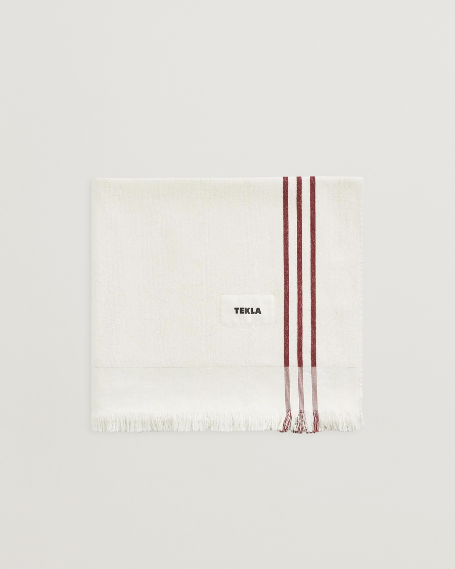 Heren | Stoffen | Tekla | Organic Terry Beach Towel Clay
