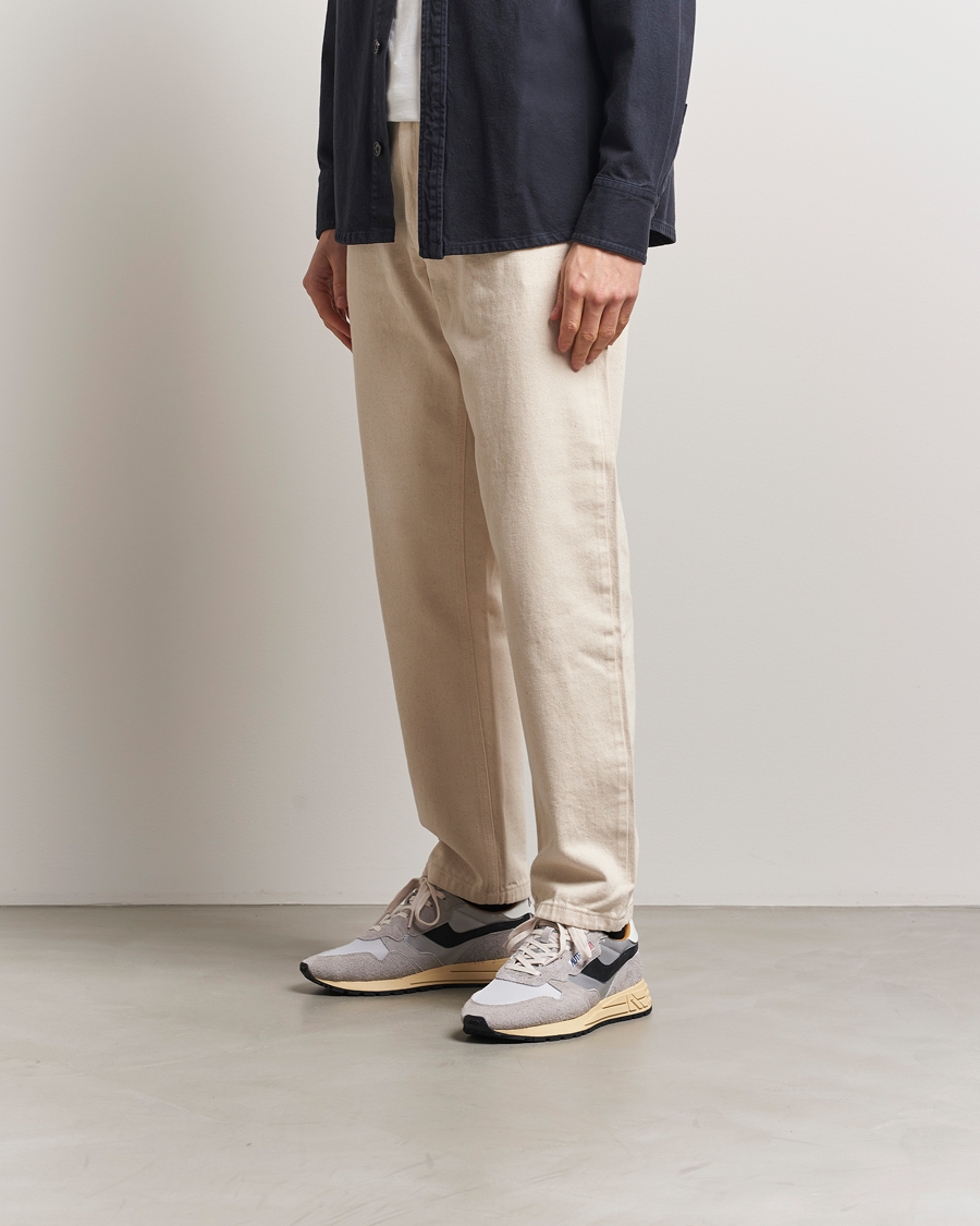 Heren | Sneakers | Autry | Reelwind Running Sneaker Sand/Silver