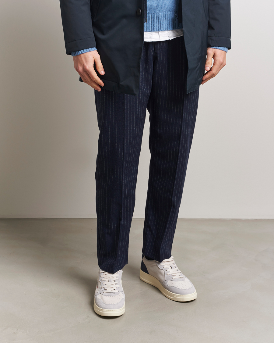 Heren | Sneakers | Autry | Medalist Low Super Soft Suede Sneaker Loft/Space Blue