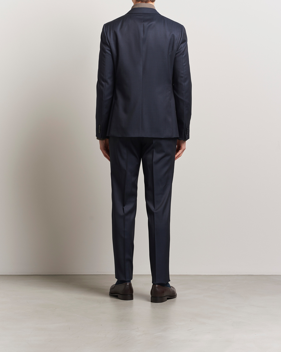 Heren | Pakken | Zegna | Tailored Wool Suit Navy