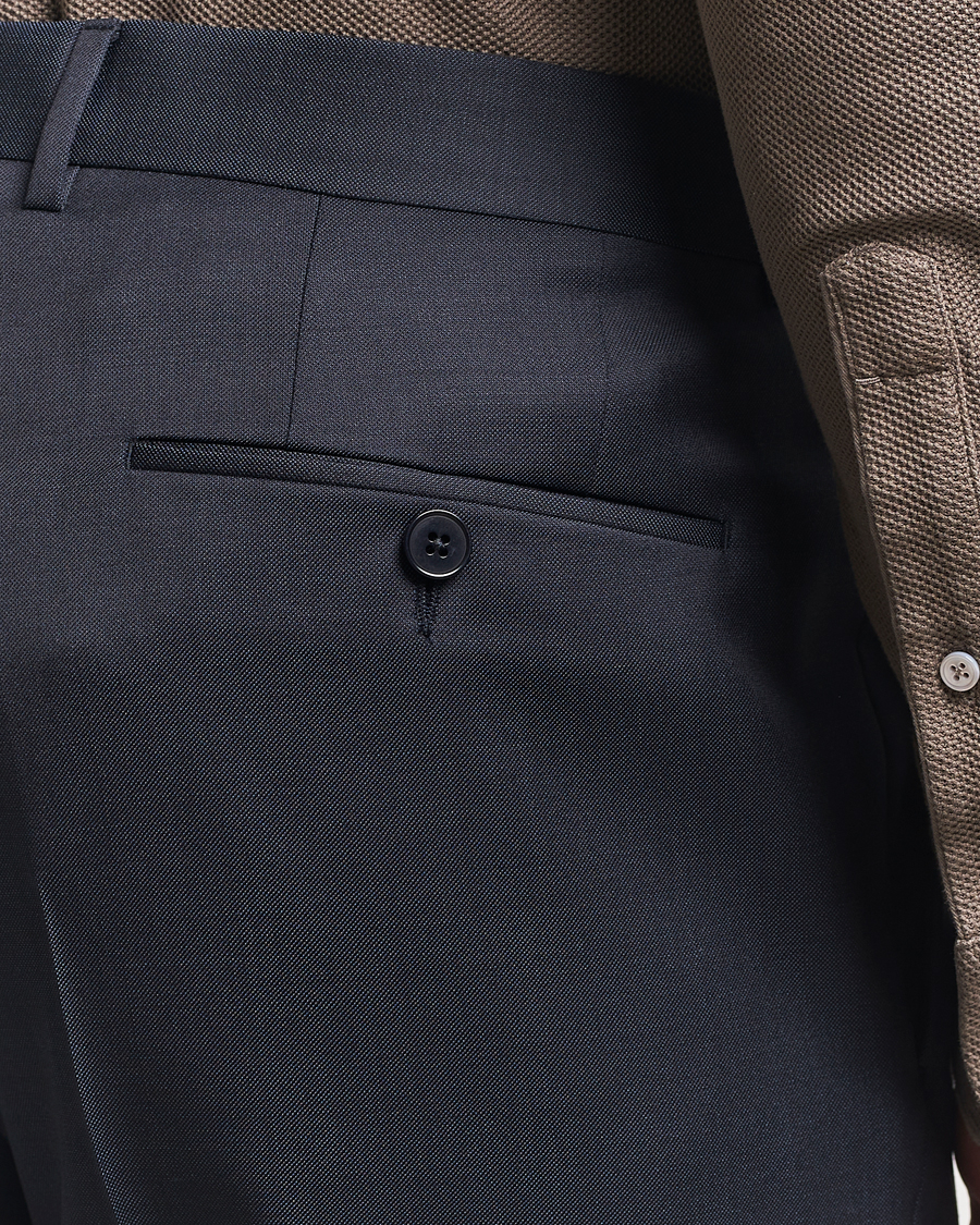 Heren | Pakken | Zegna | Tailored Wool Suit Navy