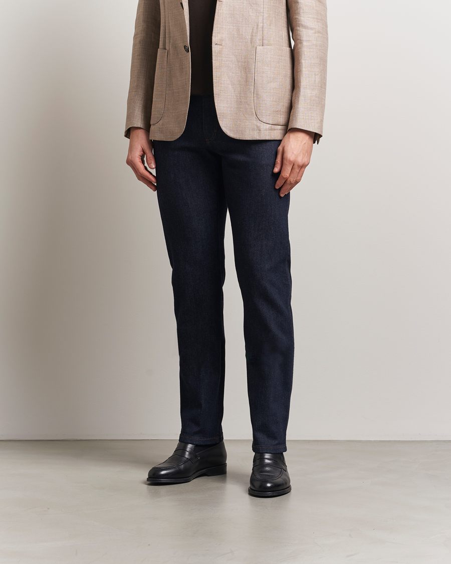 Heren | Jeans | Zegna | 5-Pocket Denim Jeans Dark Rinse