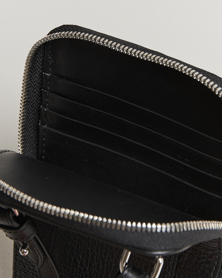 Heren | Tassen | Smythson | Ludlow Crossbody Pouch Black