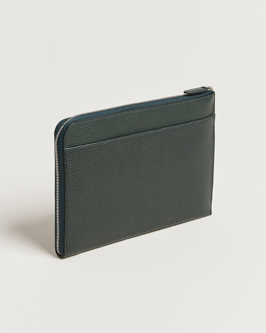 Heren | Smythson Ludlow Flat Organiser Pouch Bottle Green | Smythson | Ludlow Flat Organiser Pouch Bottle Green