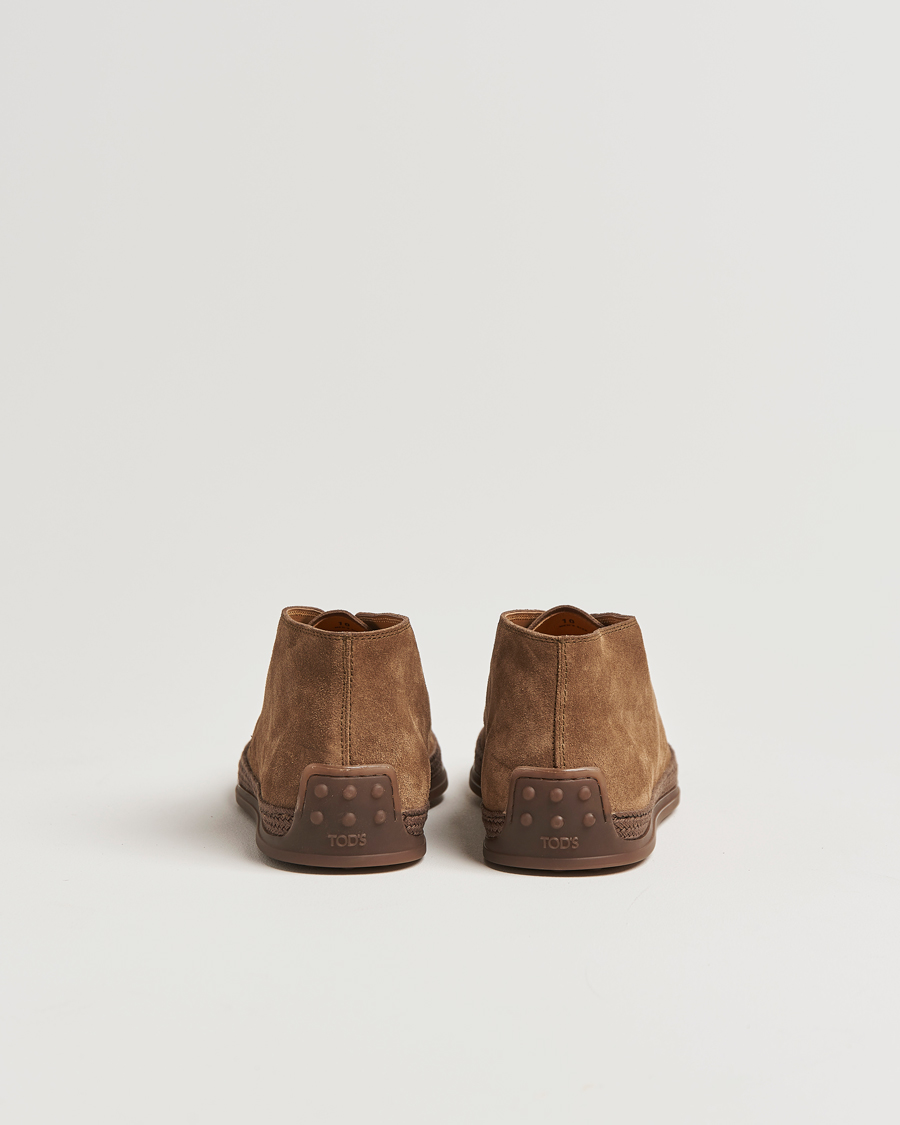 Heren | Laarzen | Tod's | Raffia Chukka Boot Brown Suede